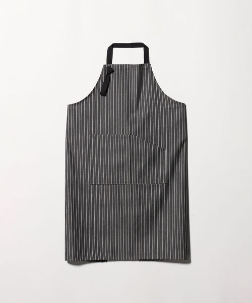 UNITED ARROWS/ストライプ エプロン BLK/キッチン用品 / エプロン