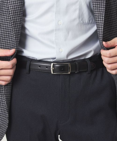 green label relaxing/スクエアバックル 2 30mm ドレスベルト/ベルト / サスペンダー