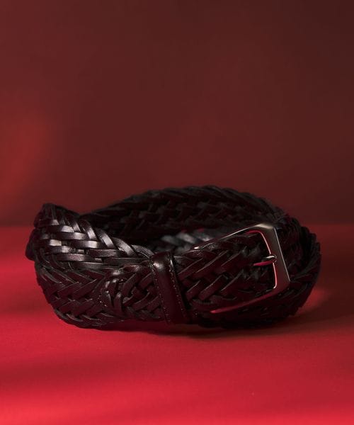 green label relaxing/レザー メッシュ 30 ベルト/ベルト / サスペンダー