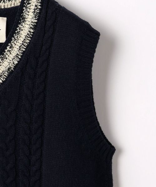 KROCHET\u003e Cable Vest