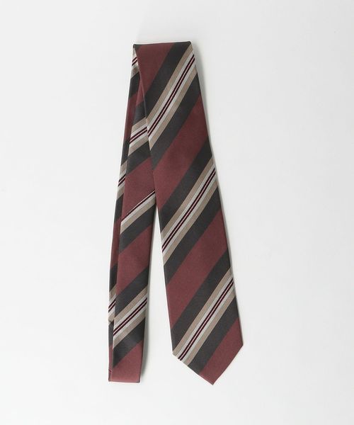 green label relaxing/GLR シルク2 8.0cm ストライプ2 ネクタイ/ネクタイ / ボウタイ