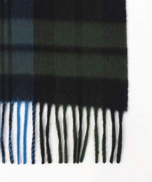 新品　ジョンストンズ　ユナイテッドアローズ別注　ウール/カシミヤマフラー 別注】＜Johnstons of Elgin＞GLR ウールカシミヤ マフラー
