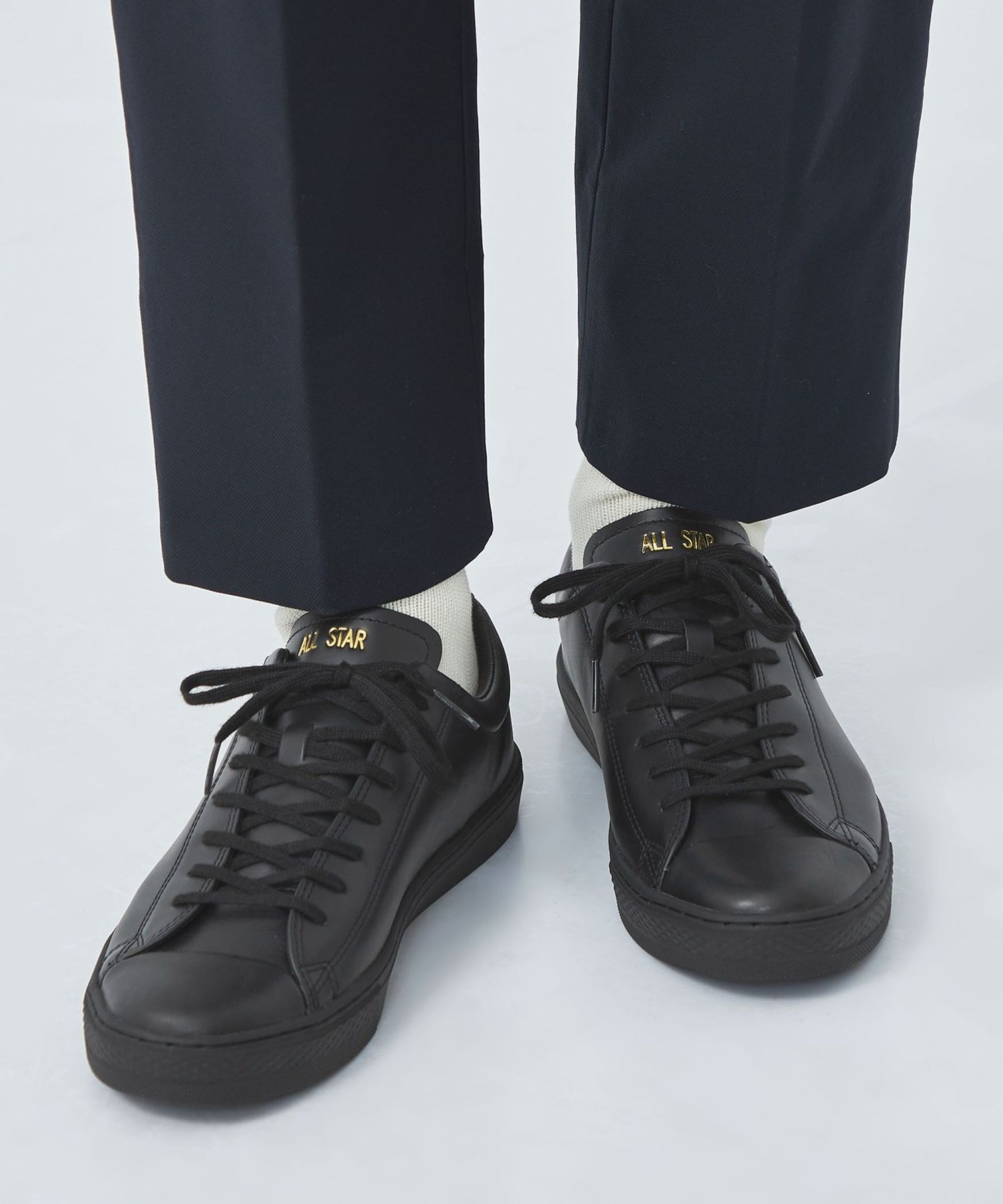 CONVERSE＞オールスター クップ OX レザー スニーカー