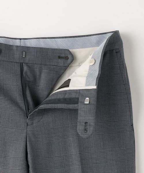 GREEN LABEL RELAXING パンツ スーツ グレンチェック 38 セール】GUABELLO グレンチェック CLD NP スーツパンツ（スーツ
