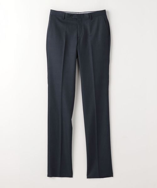 GLR CLOTH チェック スリム ノープリーツ スーツパンツ ―ストレッチ―