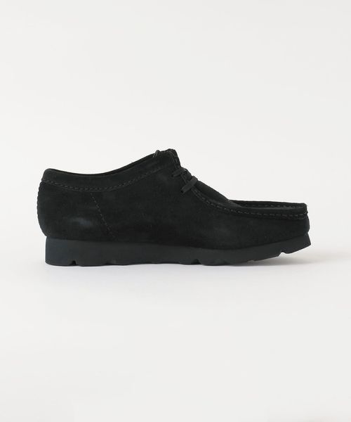 Clarks＞Wallabee GTX ワラビー ゴアテックス ブラック シューズ