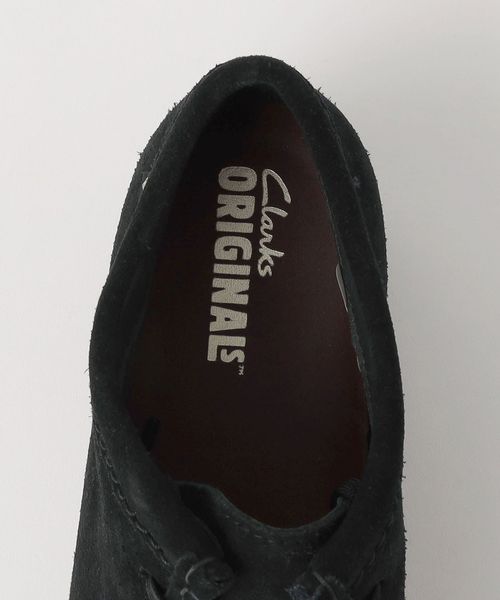 Clarks＞Wallabee GTX ワラビー ゴアテックス ブラック シューズ