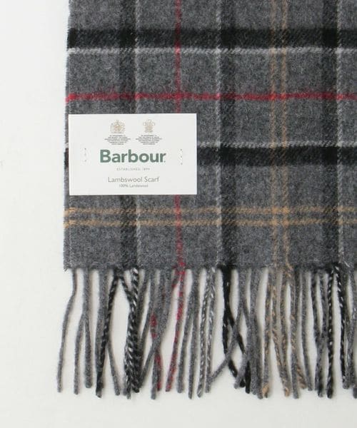 Barbour＞タータンチェック マフラー