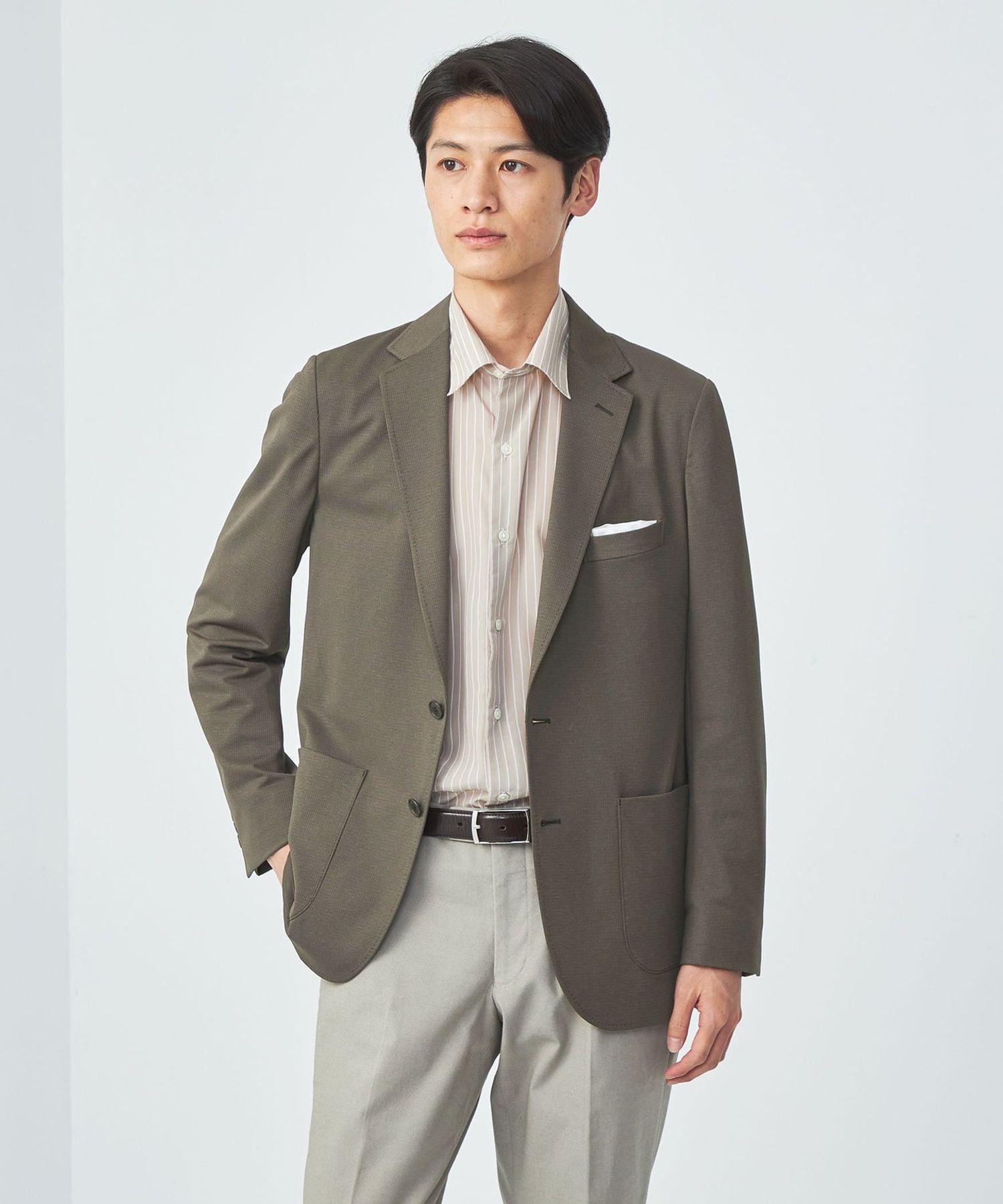 A＋ ポリエステル メッシュ ジャージ 2B ジャケット ―ウォッシャブル