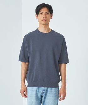 ペーパーカノコ クルーネック ニット