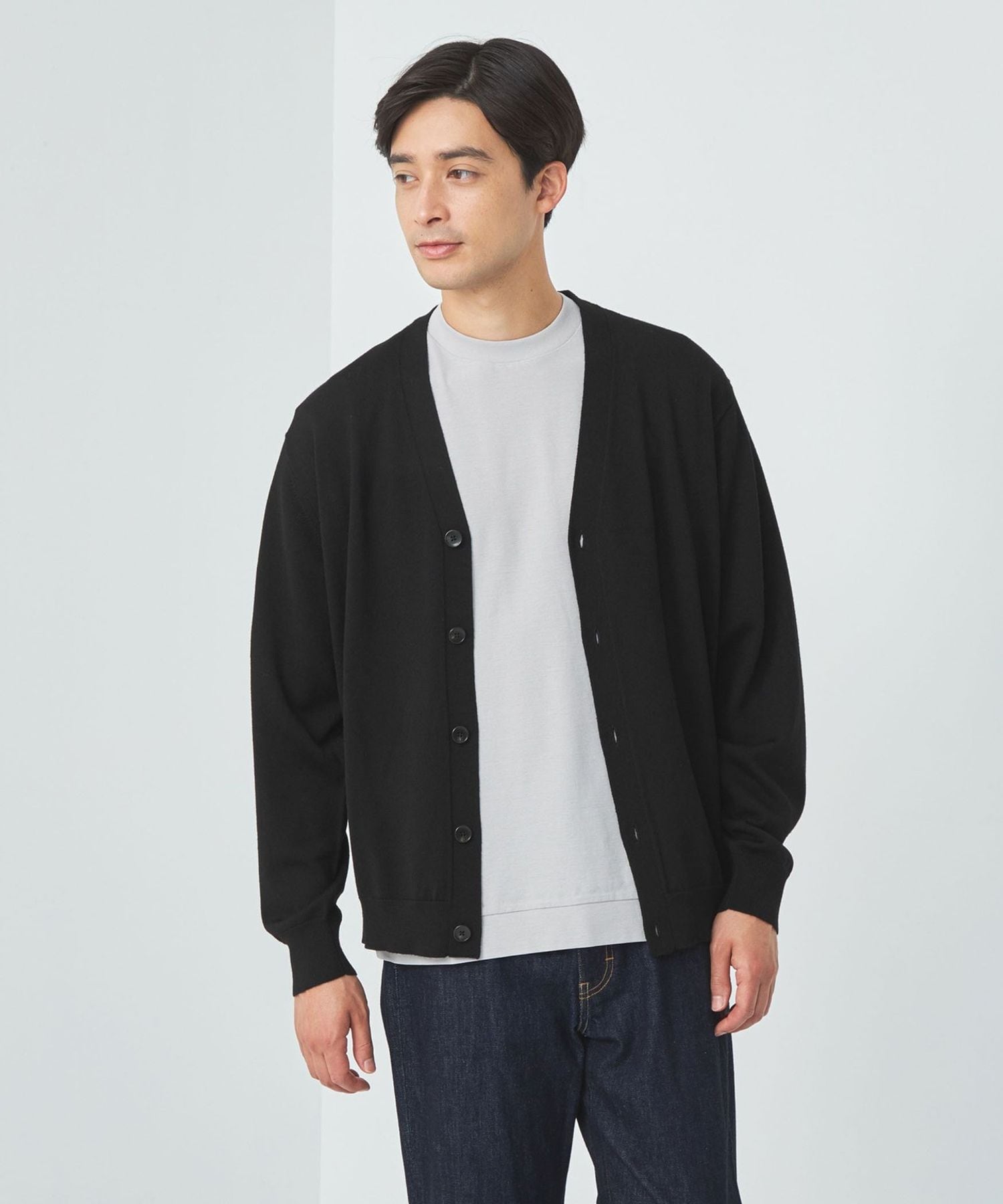 NULLUS 24AW メリノウールカーディガン サイズ2 NULLUS 24AW メリノウールカーディガン サイズ2