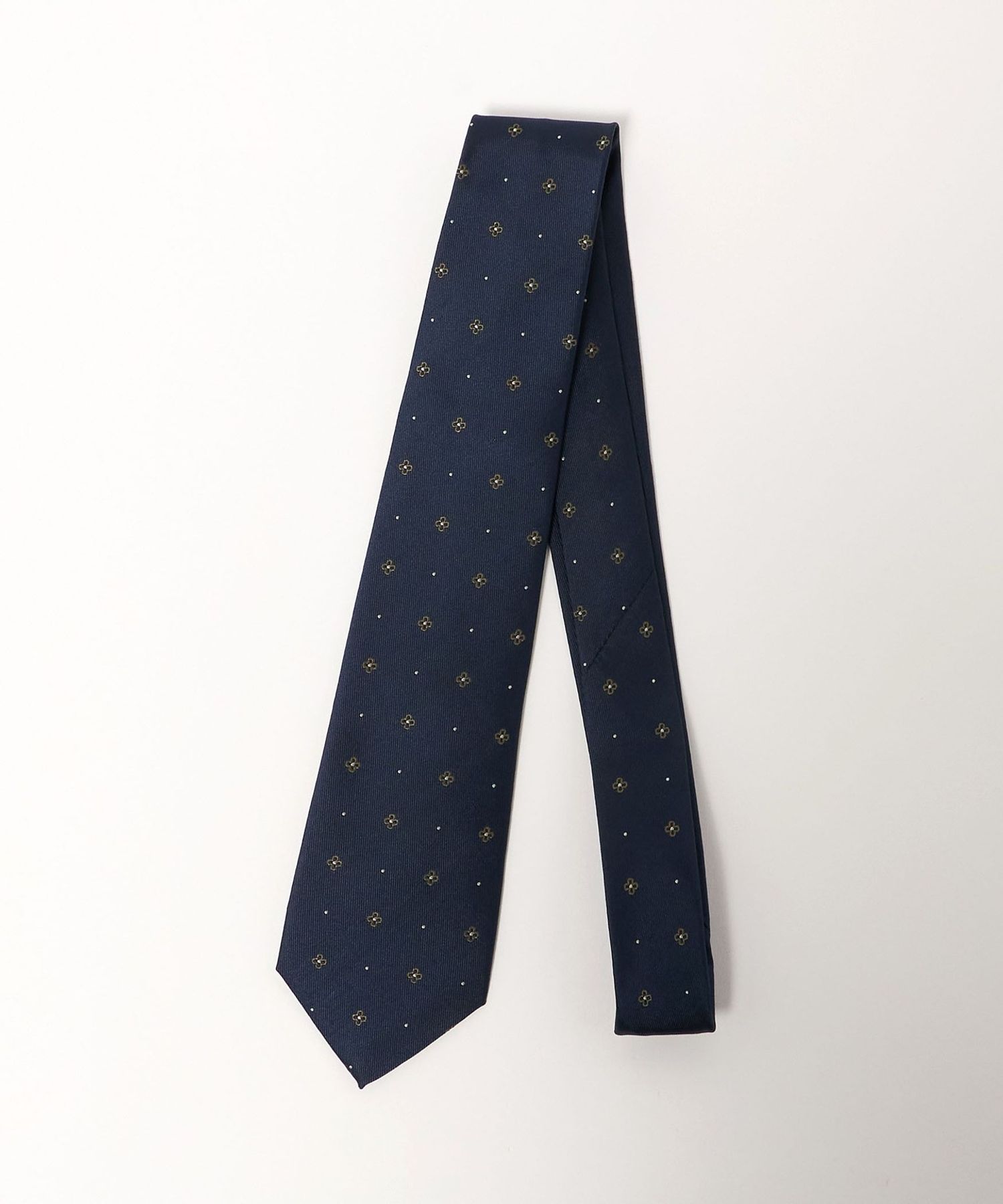 UNITED ARROWS green label relaxing ネクタイ GLR シルク セミ フォーマル 8.0cm ソリッド ネクタイ