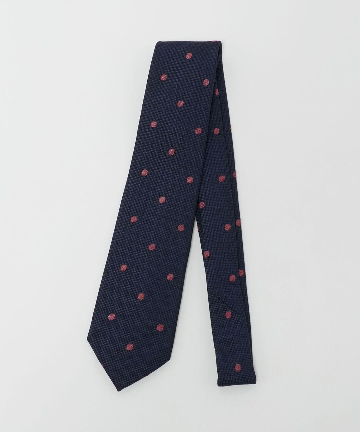 美品　nicky ネクタイ ブルー　ユナイテッドアローズ別注　花柄　ドット 美品nicky ネクタイ ブルーユナイテッドアローズ別注花柄ドット