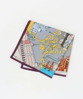 Dieffe Kinloch/＜Dieffe Kinloch＞コットン プリント ハンカチ/ハンカチ / バンダナ