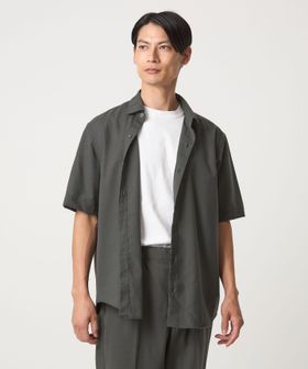 green label relaxing/TWタンブラー リラックス レギュラーカラー 半袖シャツ ―ウォッシャブル・ストレッチ―/シャツ / ブラウス