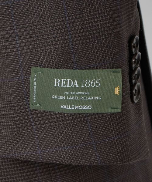 Green Label RelaxingセットアップスーツグレンチェックREDA green label relaxing（グリーンレーベルリラクシング）の
