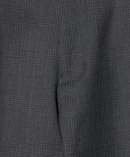 REDA グレンチェック HX 1プリーツ スーツパンツ