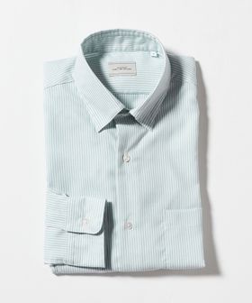 green label relaxing/エブリット コットンオックス ストライプ スナップ ボタンダウン シャツ ―イージーアイロン―/シャツ / ブラウス
