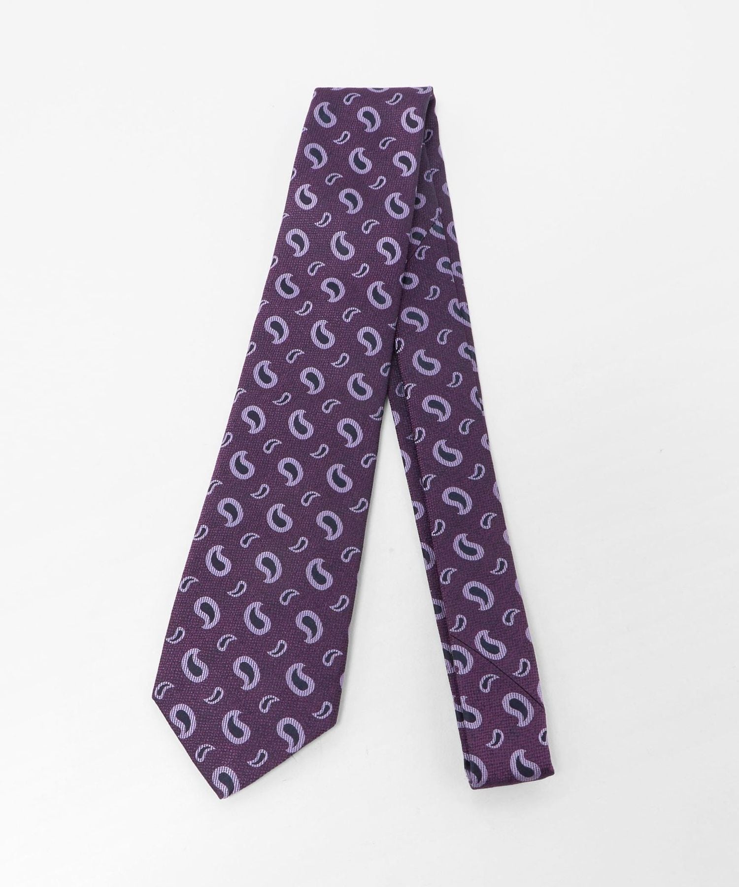 UNITED ARROWS ペイズリー柄 ネクタイ Seaward & Stearn＞8.0cm ペイズリー ネクタイ