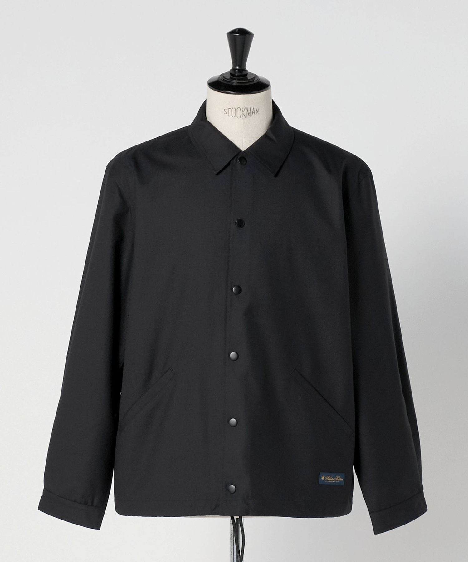 s*u様 GENERAL RESEARCH コーチジャケット　ブラック 別注】＜Brooks Brothers＞GLR W/N/P コーチジャケット