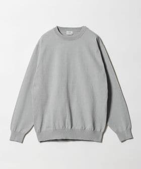 green label relaxing/A＋ MOULINE ポリエステル クルーネック ニット ―ウォッシャブル―/ニット / セーター