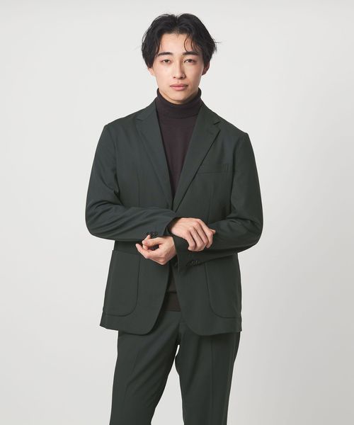 green label relaxing/A＋ TW カラーギャバ 2B スタンダード 2P ジャケット ―ウォッシャブル・ストレッチ―/セットアップ ジャケット