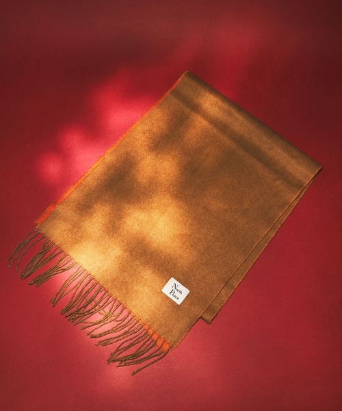 North peace/＜North Peace＞シルク/WO/カシミヤ リバーシブル マフラー/ストール / マフラー