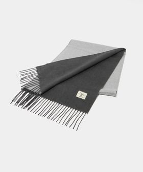 North peace/＜North Peace＞シルク/WO/カシミヤ リバーシブル マフラー/ストール / マフラー