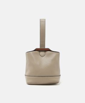 green label relaxing/シボ レザーライク ハンドバッグ/ハンドバッグ / クラッチバッグ