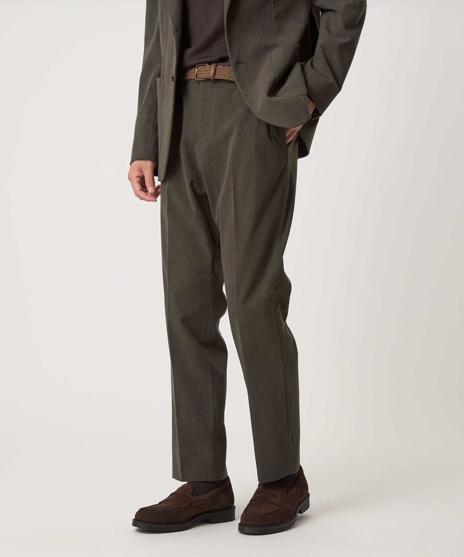 libelice × RAKU ウェア（上）コーデュロイ（ブラウン） Libelice