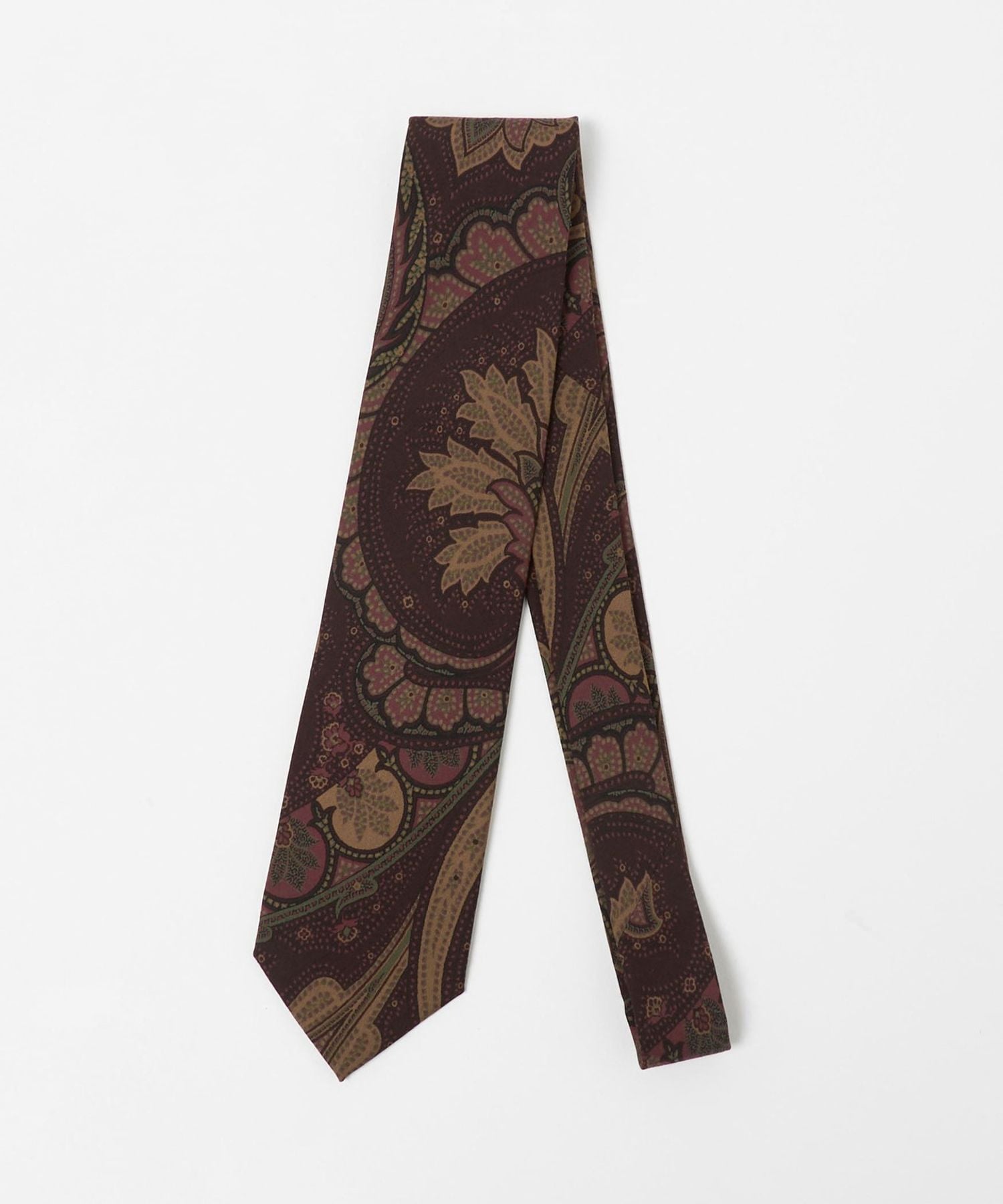 GLR 8.0cm ペイズリー2 ITALY ネクタイ