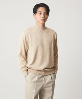 green label relaxing/シルク ミックス モックネック ニット/ニット / セーター