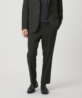 green label relaxing/A＋ ポリエステルツイード スタンダード イージー スラックス ―ウォッシャブル・ストレッチ―/セットアップ パンツ