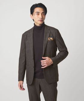 green label relaxing/A＋ ポリエステルツイード 2B スタンダード 2P ジャケット ―ウォッシャブル・ストレッチ―/セットアップ ジャケット