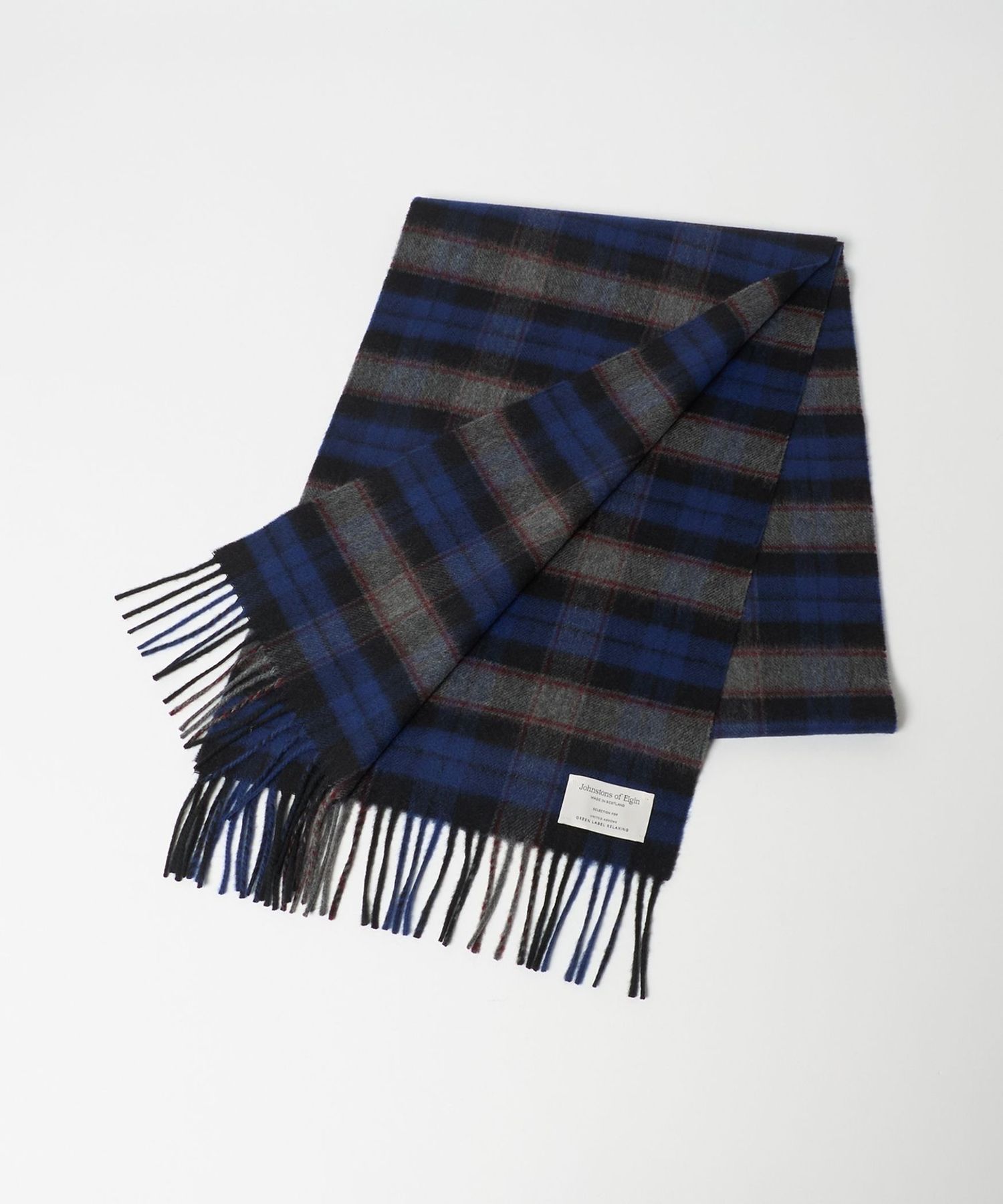 別注】＜Johnstons of Elgin＞GLR ウールカシミヤ マフラー