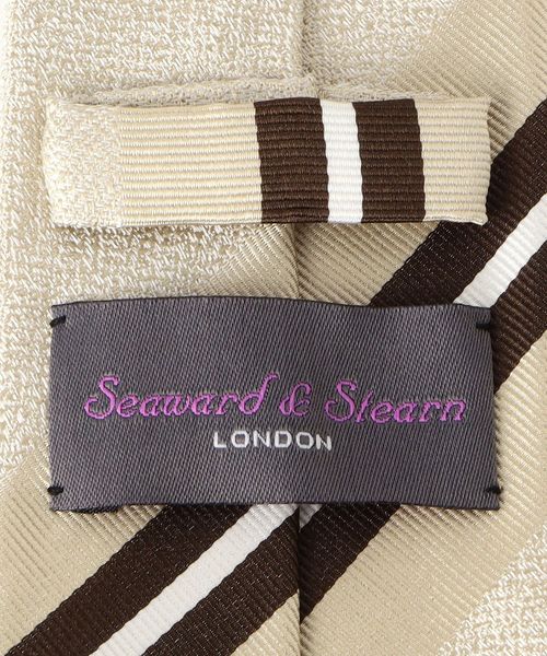 seaward & stearn ネクタイ Seaward & Stearn＞8.0cm ストライプ6 ネクタイ