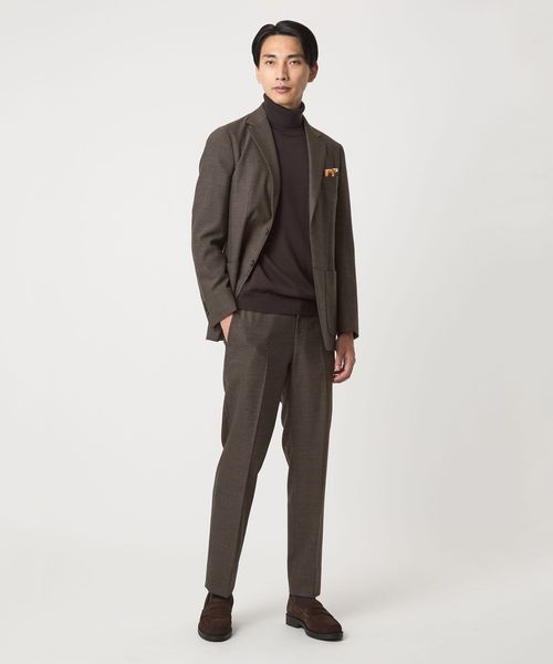 【Ｌ】UNITED ARROWS WEB限定WARDROBE SMARTグレー WEB限定 WARDROBE SMART】ウールライク シャツ