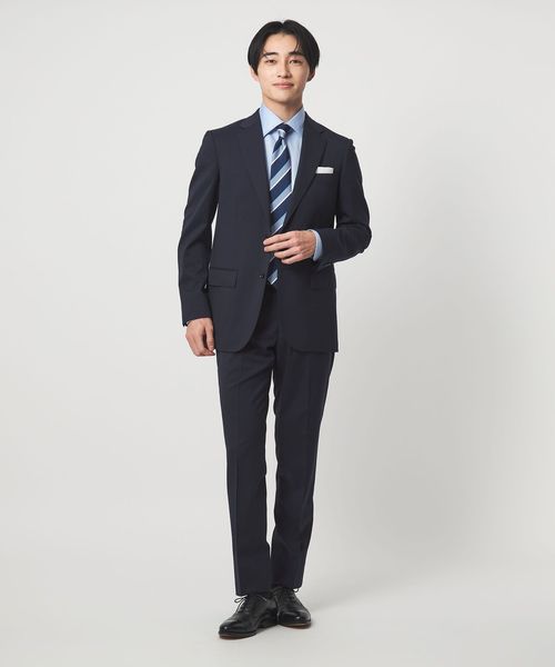 green label relaxing/MODERATION SUIT 2B HC/BW― モデレーション スーツ ジャケット ＆ パンツ 上下セット 裾仕上げ済 ―ストレッチ―/スーツ / セットアップ