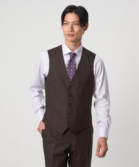 green label relaxing/REDA トロピカル 無地 5B スーツベスト/スーツ ベスト