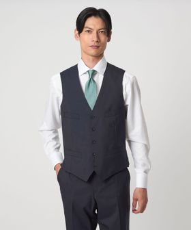 green label relaxing/REDA トロピカル 無地 5B スーツベスト/スーツ ベスト