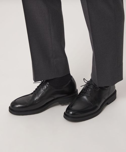 green label relaxing/GLR ハッスイ アクティブ スムース Uチップ レザーシューズ ドレスシューズ ―撥水―/ドレスシューズ