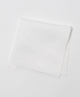 green label relaxing/麻 30×30 ポケットチーフ/ポケットチーフ