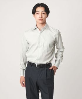 green label relaxing/コットン ナローストライプ ワイドカラー ドレスシャツ ―イージーアイロン―/シャツ / ブラウス