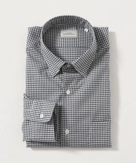 green label relaxing/エブリット コットンオックス ギンガムチェック スナップ ボタンダウン シャツ ―イージーアイロン―/シャツ / ブラウス