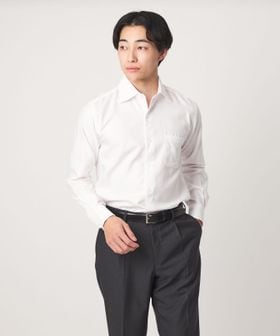 green label relaxing/コットン フレンチツイル ワイドカラー ドレスシャツ ―形態安定―/シャツ / ブラウス