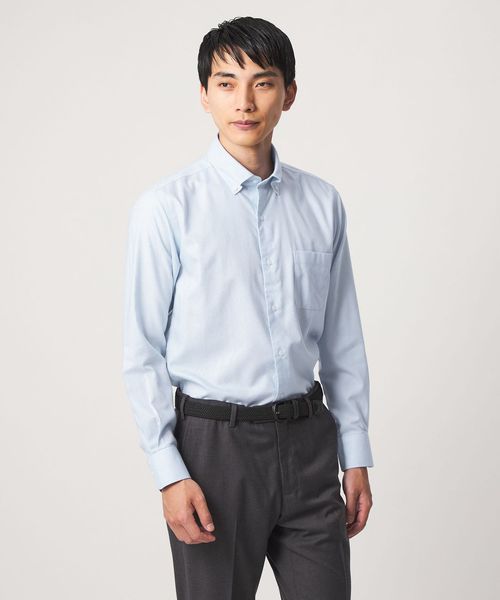 green label relaxing/コットン ロイヤルオックス ボタンダウン ドレスシャツ ―形態安定―/シャツ / ブラウス