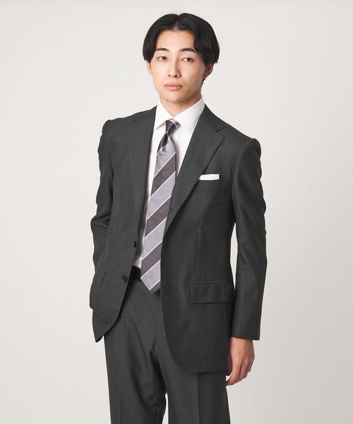 green label relaxing/GUABELLO ドビー 3B HXD スーツジャケット/セットアップ ジャケット