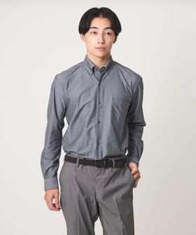 green label relaxing/エブリット TC ツイル ジャージー スナップ ボタンダウン シャツ ―ストレッチ・イージーアイロン・吸水速乾―/シャツ / ブラウス