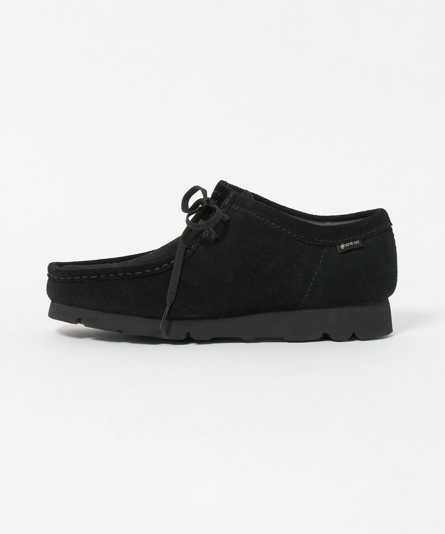 Clarks Originals＞ワラビー ゴアテックス ブラックスエード シューズ
