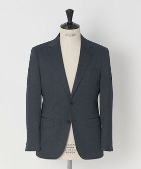 green label relaxing/A＋ プリントジャージー グレンプレイド 2B スタンダード セットアップ ジャケット ―ストレッチ―/セットアップ ジャケット